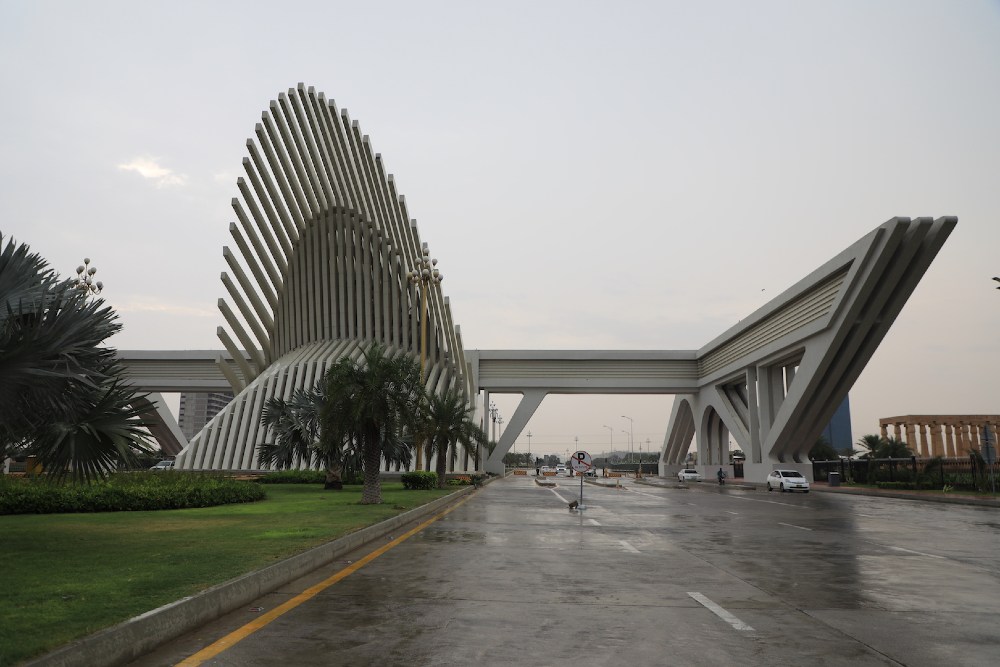 Bahria Town revitalizes after first spell of Monsoon rain